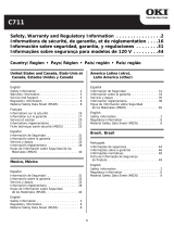 OKI C711n Safety And Regulatory Information Manual