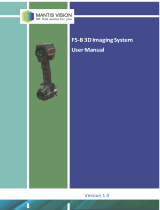 Mantis Vision F5-B User manual