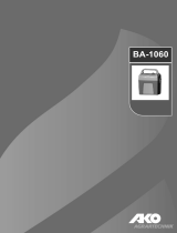 AKO BA-1060 User manual