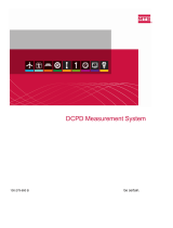 MTS Systems DCPD User manual