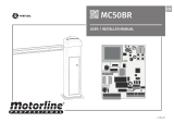 Motorline professional MC50BR User& Installer's Manual