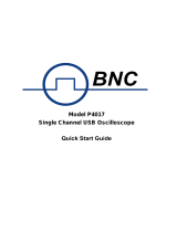 BNC P4017 Quick start guide