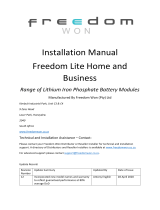 Freedom Lite Business 80/64 Installation guide