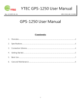 YTEC GPS-1250 User manual