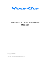 YearGoo 2.5” Solid State Drive User manual