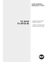 RCF TS 9918-W User manual