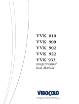 Vibocold VVK 810 User manual