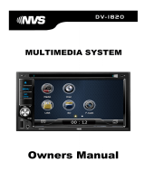 NVS DV-1820 Owner's manual