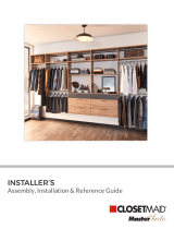 ClosetMaid MasterSuite Installer's Assembly, Installation & Reference Manual