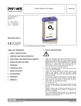 PHYWE Cobra4 Oxygen Operating instructions