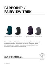 Osprey FARPOINT Series Owner's manual