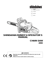 Shindaiwa 452S Original Instructions Manual