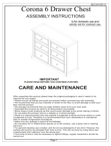 Mercers Furniture Corona 6 Assembly Instructions Manual