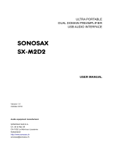 Sonosax SX-M2D2 User manual