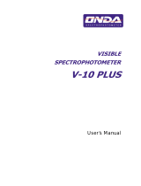 Onda V-10 PLUS User manual