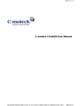 C-motech CGU628 User manual