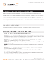 Linmore LED SL1 Installation guide