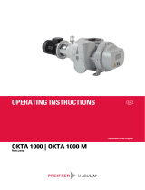 Pfeiffer Vacuum OKTA 1000 M Operating Instructions Manual