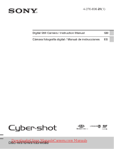 Sony Cyber-shot DSC-W580 User manual