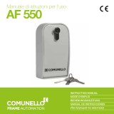 Comunello AF 550 User manual