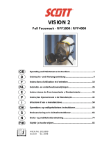 SCOTT HEALTH & SAFETY VISION 2RFF4000 Operating instructions