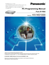 Panasonic KX-NS1000 Programming Manual
