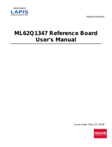 LAPIS Semiconductor ML62Q1347 User manual