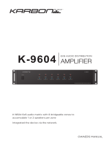 Karbon Audio K-9604 Owner's manual