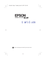 Epson Stylus RIP User manual