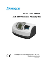 Supore ALE-1200 Operating instructions