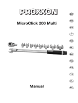 Proxxon MicroClick 200 Multi User manual