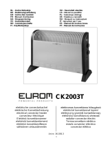 Eurom CK2003T Operating instructions