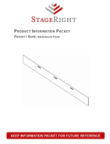 StageRight Hardclosure Panel Product Information Packet