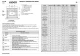 LADEN FE 100/IX Program Chart