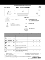 Whirlpool ADP 4600/5 WH Program Chart