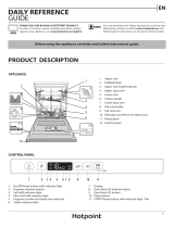 Hotpoint HDIC 3B+26 C W UK Daily Reference Guide