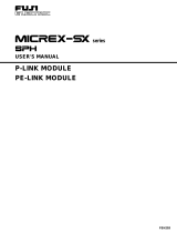 Fuji electric MICREX-SX series User manual