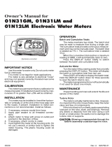 GPI 01N31GM Owner's manual