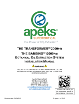 Apeks TRANSFORMER 2000PSI Installation guide