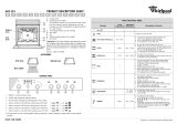 Whirlpool AKZ 501 IX Program Chart