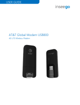 Inseego AT&T Global Modem USB800 User manual