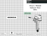 Honda Marine BF8A Owner's manual