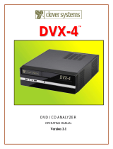 Clover Systems DVX-4 Operating instructions