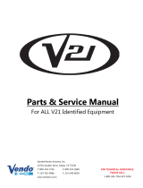 SandenVendo V21 521 User manual
