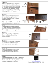 L.L.Bean HOME Mission Cabinet Small Quick start guide