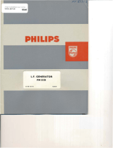 Philips PM 5101 User manual