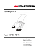 STOLZENBERG Matrix 900 TRS V B VB Operating instructions