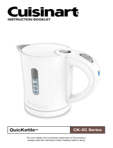 Cuisinart QuicKettle CK-5C Series Operating instructions