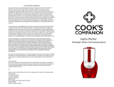 Cook's Companion Hydro Pitcher User manual