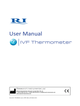 RI IVF Thermometer User manual